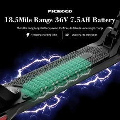 Top 10 🌟 MICROGO Electric Scooter,18.5MPH And 18.5 Mile Range Adults Electric Scooter ,Commuter Electric Scooter With 350W Powerful Motor, 8.5 Inch Honeycomb Solid Tire Folding Escooter For Adults ✨ 9 Top 10 🌟 MICROGO Electric Scooter,18.5MPH And 18.5 Mile Range Adults Electric Scooter ,Commuter Electric Scooter With 350W Powerful Motor, 8.5 Inch Honeycomb Solid Tire Folding Escooter For Adults ✨ -Scooters & Equipment Sales 51chJlqTapL