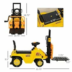 Best reviews of ✔️ Aosom Kids Ride On Forklift With Fork And Tray, Kids Ride On Tractor With Under Seat Storage, No Power Kids Construction Truck With Treaded Wheels, Gifts For Age 3 - 4 Years Old 🔥 9 Best reviews of ✔️ Aosom Kids Ride On Forklift With Fork And Tray, Kids Ride On Tractor With Under Seat Storage, No Power Kids Construction Truck With Treaded Wheels, Gifts For Age 3 - 4 Years Old 🔥 -Scooters & Equipment Sales 51dkkv7Z0BL