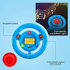 Wholesale 🔥 JOYLDIAS Toddler Ride On Train, Push Cars For Toddlers With Led Lights, Train Horn And Storage, Blue 👏 -Scooters & Equipment Sales 51drDkavi0L