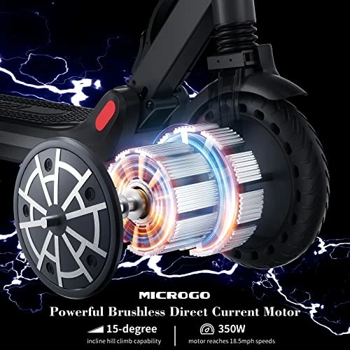 Top 10 🌟 MICROGO Electric Scooter,18.5MPH And 18.5 Mile Range Adults Electric Scooter ,Commuter Electric Scooter With 350W Powerful Motor, 8.5 Inch Honeycomb Solid Tire Folding Escooter For Adults ✨ 4 Top 10 🌟 MICROGO Electric Scooter,18.5MPH And 18.5 Mile Range Adults Electric Scooter ,Commuter Electric Scooter With 350W Powerful Motor, 8.5 Inch Honeycomb Solid Tire Folding Escooter For Adults ✨ - Image 2