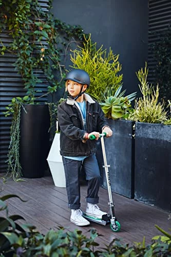 Buy 😉 Razor A Kick Scooter For Kids – Foldable,Lightweight, Adjustable Height Handlebars, For Riders 5 Years And Up, And Up To 143 Lbs Clear/black ❤️ 7 Buy 😉 Razor A Kick Scooter For Kids – Foldable,Lightweight, Adjustable Height Handlebars, For Riders 5 Years And Up, And Up To 143 Lbs Clear/black ❤️ - Image 5