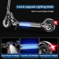 Best reviews of 😉 VOBETSCOOTER Electric Scooter,350W Motor,8.5" Solid Tires, 19 Miles Range, 19Mph Folding Commuter Electric Scooter For Adults 😉 -Scooters & Equipment Sales 51gN6hinbIL