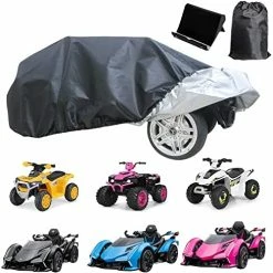 Cheapest 🔔 TONINT Toy Car Cover,Kids Car Cover,Kids Electric Car Cover,Kids Toy Car Cover,Toy Quad Cover,Fit For Child's Jeep Cover,Kids Ride On Jeep Cover,Kids Ride On Toy Cover,Outdoor Waterproof Sunproof Dustproof ,Fit All Brands 💯 -Scooters & Equipment Sales 51hiFCSBmKL. AC