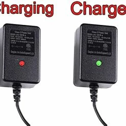 Best Sale 💯 12 Volt Battery Charger For All Power Wheels 12-Volt Ride-on Toys, For Fisher-Price Using The Gray Battery Or The Orange Top Battery 🧨 -Scooters & Equipment Sales 51jeBbjaRqL