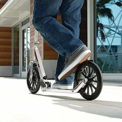 Budget ⭐ Razor A6 Kick Scooter For Kids Ages 8+ - Extra-Tall Handlebars & Longer Deck, 10" Urethane Wheels, Anti-Rattle Technology, For Riders Up To 220 Lbs 🤩 -Scooters & Equipment Sales 51jtqjDZkLL