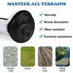 Best reviews of 🥰 Jolege Hoverboard, 6.5" Self Balancing Hoverboard Electric Scooter Hoverboard For Kids A02-blue Bluetooth 🤩 -Scooters & Equipment Sales 51lumMpPELL