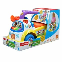 Outlet 👍 Little People Music Parade Ride-On, Plays 5 Marching Tunes & Other Sounds! Perfect For Toddler Boys & 👧 Girls Ages 1, 2, & 3 Years Old - Helps Foster Motor Skills [Amazon Exclusive] ⭐ -Scooters & Equipment Sales 51mwde4B6JL