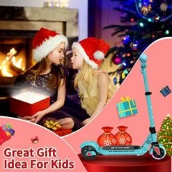 Hot Sale ❤️ SIMATE Electric Scooter For Kids, Foldable Pro E-Scooter With 3 Adjustable Heights And Colorful Flash Wheel For Kids Ages 5 And Up, 5.5" Kick Scooter, 🔔 Christmas 🎂 Birthday Gifts Pink ⌛ -Scooters & Equipment Sales 51oUHNZJsUL