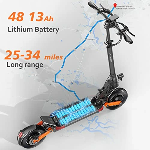 Wholesale ๐ JOYOR S Electric Scooter For Adults Dual 1000W Motor Fast Scooter 37 Mph & 53 Miles Long Range 265 Lbs 10" Tires Hydraulic Brake Off-Road Escooter For Beginners S5-800w ๐ 6 Wholesale ๐ JOYOR S Electric Scooter For Adults Dual 1000W Motor Fast Scooter 37 Mph & 53 Miles Long Range 265 Lbs 10" Tires Hydraulic Brake Off-Road Escooter For Beginners S5-800w ๐ - Image 4