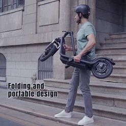Promo 🔔 TOMOLOO Electric Kick Scooter - 350W Brushless Motor, 50 Miles Long-Range Battery, Foldable Scooter Electric For Commute And Trave ⭐ -Scooters & Equipment Sales 51rrXTEcqGL
