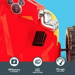 Promo 👏 Kid Trax Disney Kids Mickey Roadster Racer Go-Cart Ride On Toy, 6 Volt, Kids 3-5 Years Old, Max Weight 55 Lbs, Single Rider, Battery And Charger Included, Re 😉 -Scooters & Equipment Sales 51yxanWxWCL