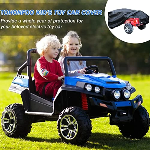 Best Sale โจ TOHONFOO Kids Ride-On Toy Car Cover, 55 X 35 X 31inch Outdoor Water Resistant Protection Cover Power Wheels Cover Waterproof For Children Wheels Toy Electric Car Universal Fit ๐ 5 Best Sale โจ TOHONFOO Kids Ride-On Toy Car Cover, 55 X 35 X 31inch Outdoor Water Resistant Protection Cover Power Wheels Cover Waterproof For Children Wheels Toy Electric Car Universal Fit ๐ - Image 3