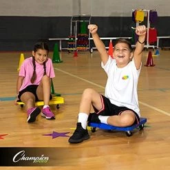 Budget โจ Champion Sports Scooter Board With Handles, Set Of 6, Wide 12 X 12 Base - Multi-Colored, Fun Sports Scooters With Non-Marring Plastic Casters For Children - Premium Kids Outdoor Activities And Toy ๐ 13 Budget โจ Champion Sports Scooter Board With Handles, Set Of 6, Wide 12 X 12 Base - Multi-Colored, Fun Sports Scooters With Non-Marring Plastic Casters For Children - Premium Kids Outdoor Activities And Toy ๐ -Scooters & Equipment Sales 51zMc5UbQeL