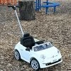 Hot Sale ❤️ Best Ride On Cars Fiat 500 Push Car, White 37 X 19 X 12 Inch 🛒 -Scooters & Equipment Sales 61SuAUuCzYS