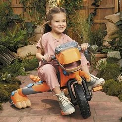 Best Sale 🧨 Chompin' Dino Trike, Outdoor Indoor Ride On Toy W/ Dinosaur Sounds Roars, Adjustable Seat, Rugged Wheels- Kids Gift, For Toddler Boys & 👧 Girls Ages 3 4 5+ Years Old ⭐ -Scooters & Equipment Sales 61dpnzBUd7S